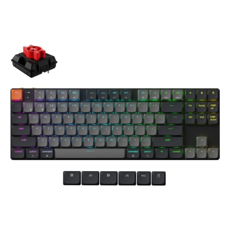 KEYBOARD WRL K1 RGB/BLACK K1X-B1 KEYCHRON