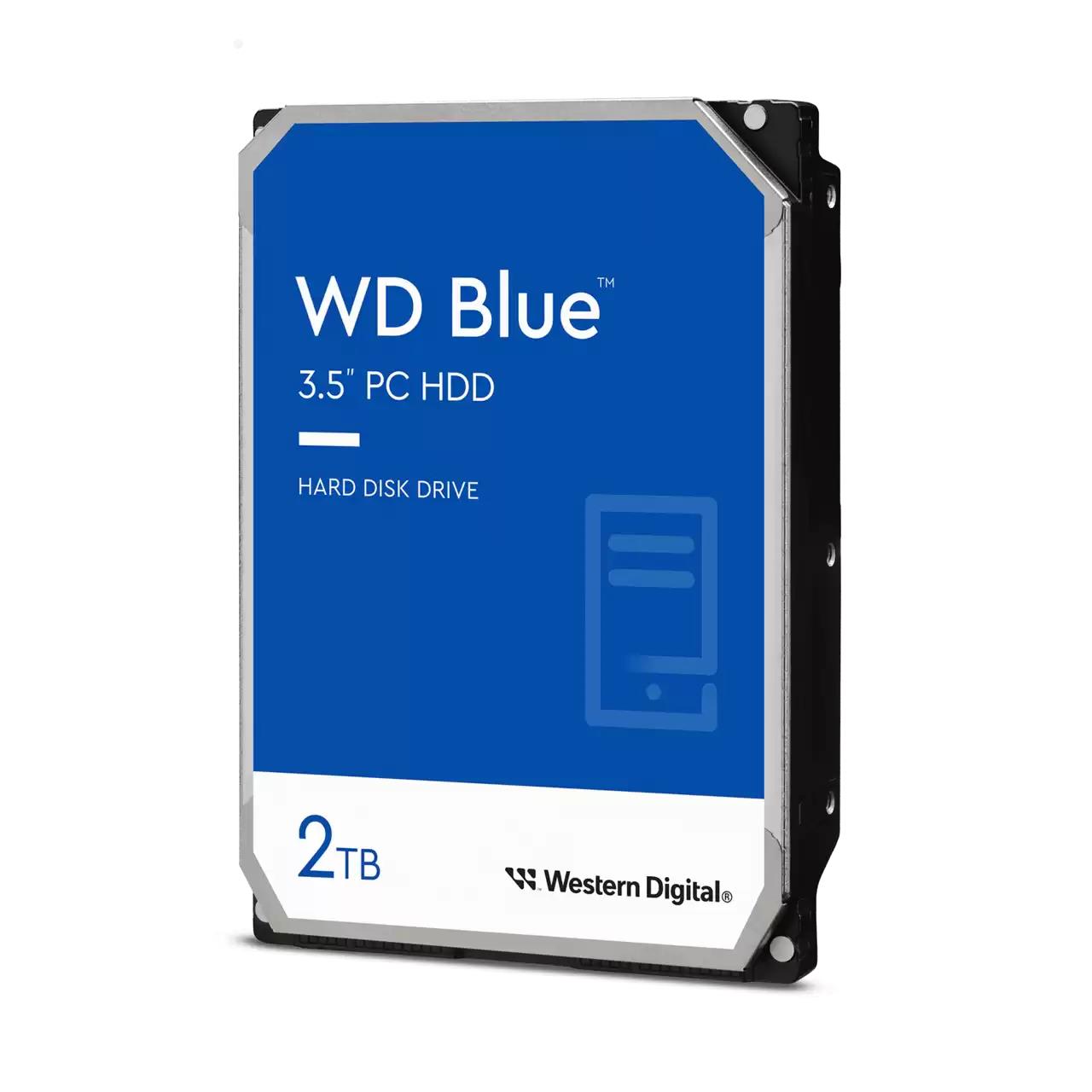 HDD WESTERN DIGITAL Blue 2TB SATA 3.0 64 MB 5400 rpm 3,5" WD20EARZ
