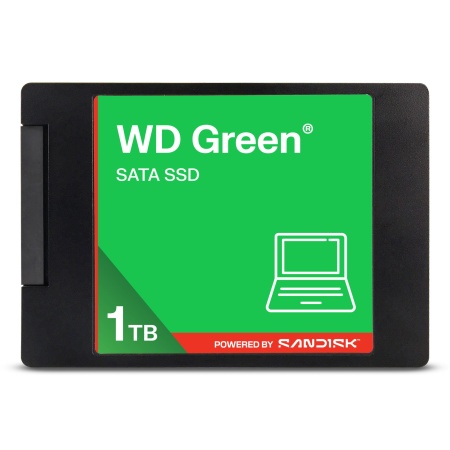 SSD SANDISK Green POWERED BY SANDISK 1000 GB Serial ATA III Read speed 545 MB/s 2.5" WDS100T5G0A-00CPT0