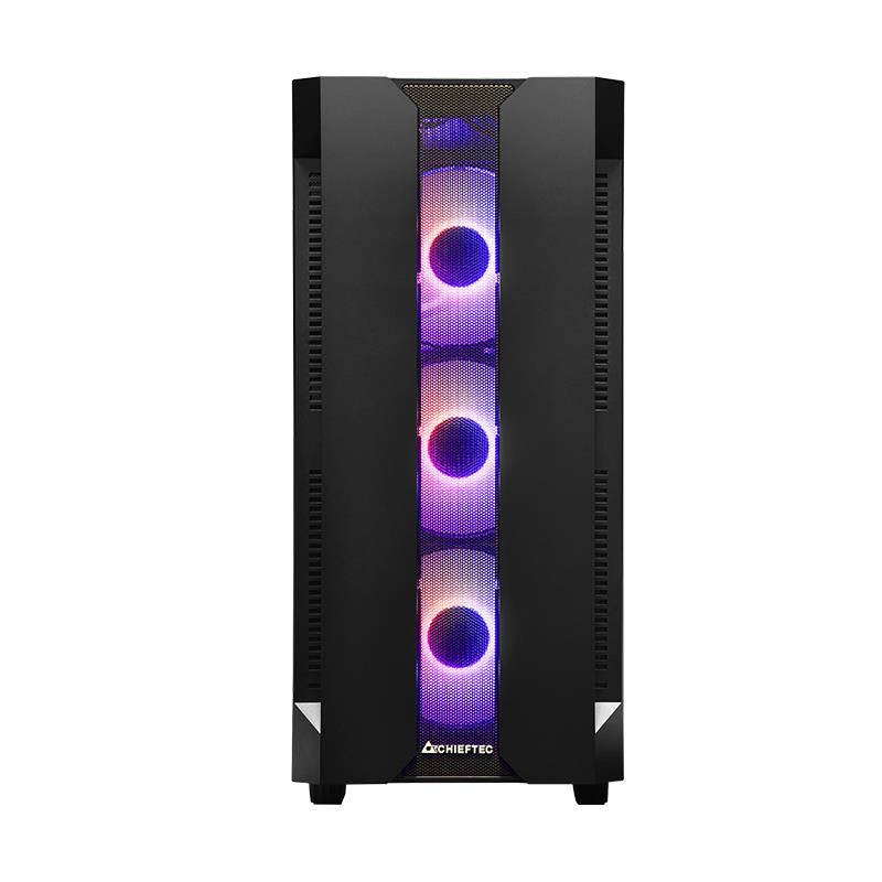 Case CHIEFTEC HUNTER MidiTower Not included ATX MiniITX Colour Black GS-01B-OP - Image 11