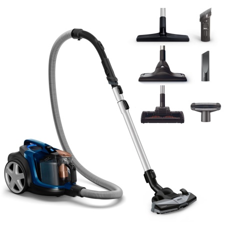 Vacuum Cleaner PHILIPS PowerPro Expert 7000 series Bagless 900 Watts Capacity 2 l Noise 75 dB Black Weight 5.5 kg FC9747/09