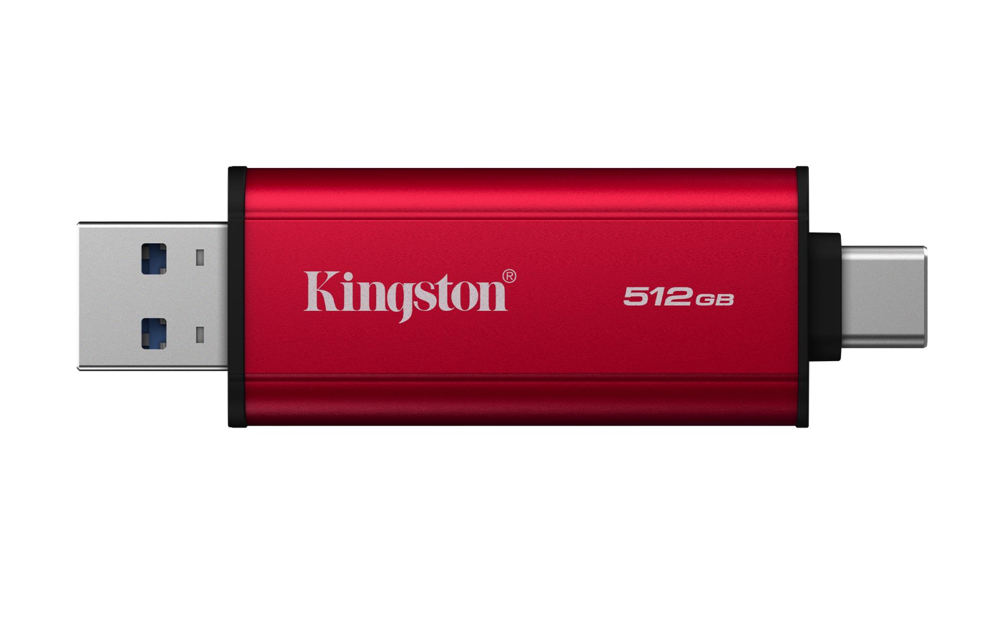 External SSD KINGSTON 512GB 3D NAND Write speed 950 MBytes/sec Read speed 1050 MBytes/sec SPSD/512GB - Image 2