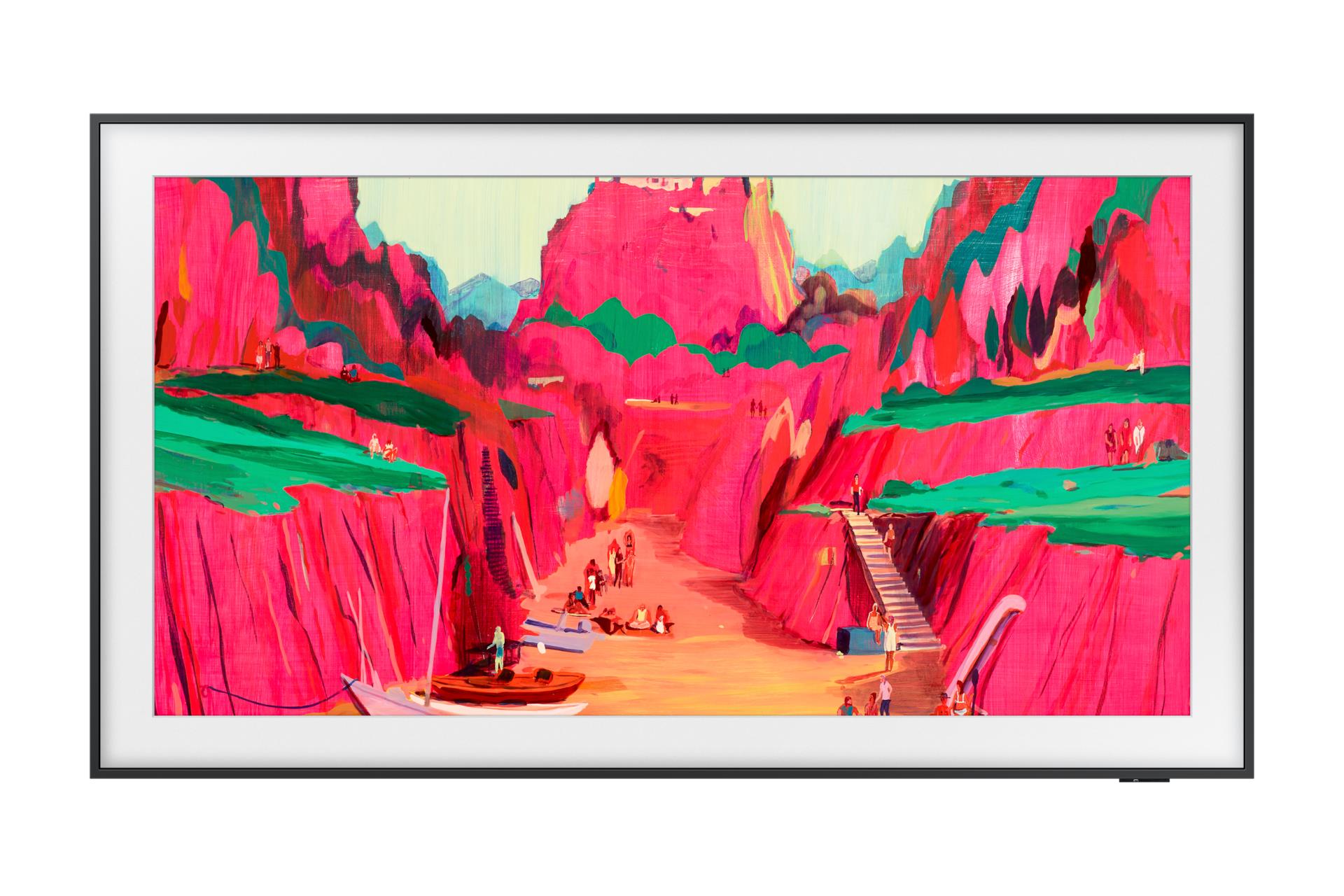 TV Set SAMSUNG 85 " 4K Ultra HD 3840 x 2160 pixels Flat 16:9 Neo QLED QE85LS03FWUXXH - Image 2