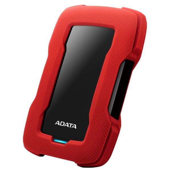 External HDD ADATA HV300 2TB USB 3.1 Colour Red AHV300-2TU31-CRD - Image 3
