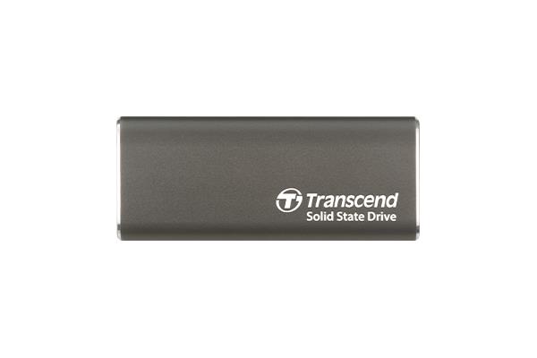 External SSD TRANSCEND ESD265C 500GB USB-C 3D NAND Write speed 950 MBytes/sec Read speed 1050 MBytes/sec TS500GESD265C