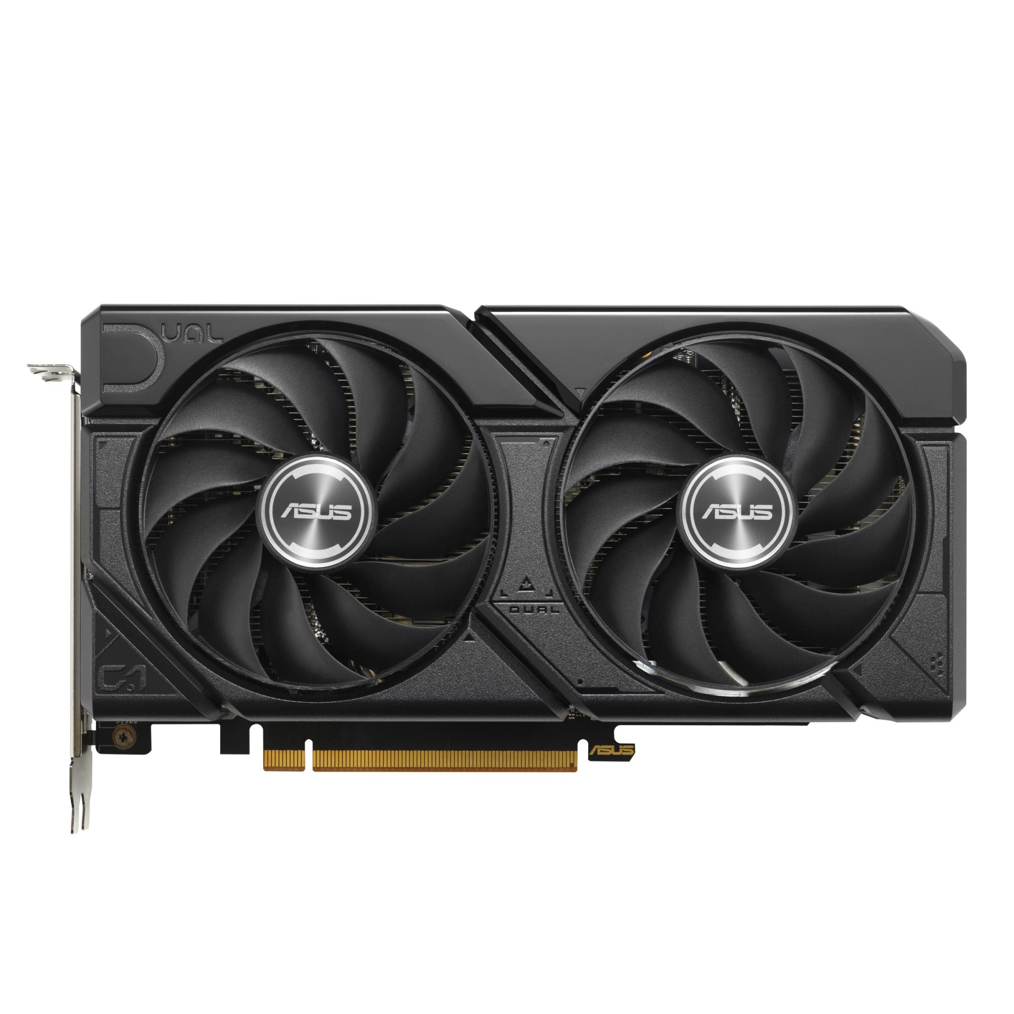 Graphics Card ASUS AMD Radeon RX 7600 8 GB GDDR6 128 bit PCIE 4.0 8x Two and Half Slot Fansink 1xHDMI 3xDisplayPort DUAL-RX7600-O8G-EVO