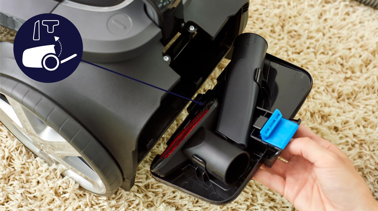 Vacuum Cleaner PHILIPS PowerPro Expert Bagless 900 Watts Capacity 2 l Noise 75 dB Green Weight 5.5 kg FC9744/09 - Image 3