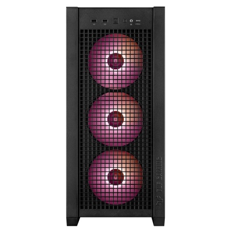Case ASUS TUF Gaming GT302 ARGB MidiTower Case product features Transparent panel Not included ATX EATX MicroATX MiniITX Colour Black TUFGAMINGGT302ARGBBK