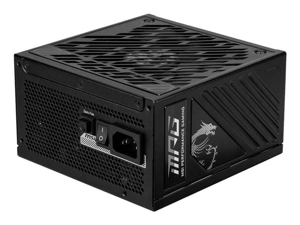 Power Supply MSI MPG A1000GS PCIE5 1000 Watts Efficiency 80 PLUS GOLD MPGA1000GSPCIE5