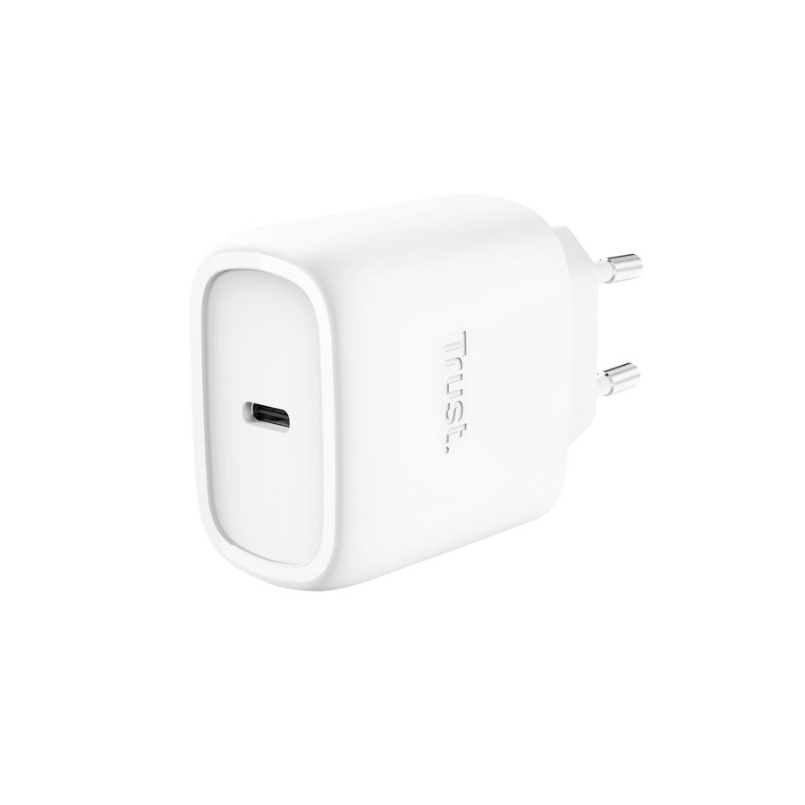 MOBILE CHARGER WALL MAXO 45W/USB-C WHITE 25522 TRUST - Image 3