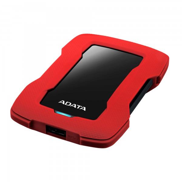 External HDD ADATA HV300 2TB USB 3.1 Colour Red AHV300-2TU31-CRD - Image 4