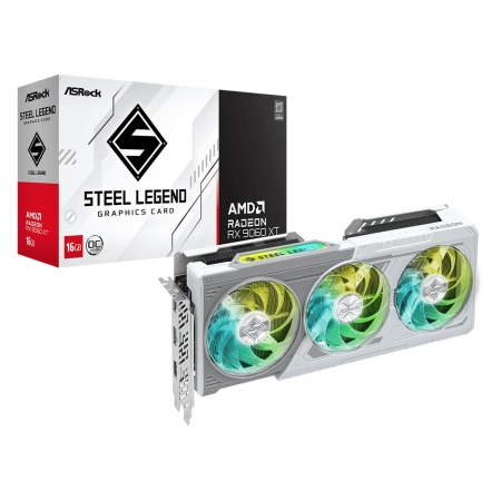 Graphics Card ASROCK AMD Radeon RX 9060 XT 16 GB GDDR6 128 bit PCI Express x16 5.0 Active RX9060XTSL16GO