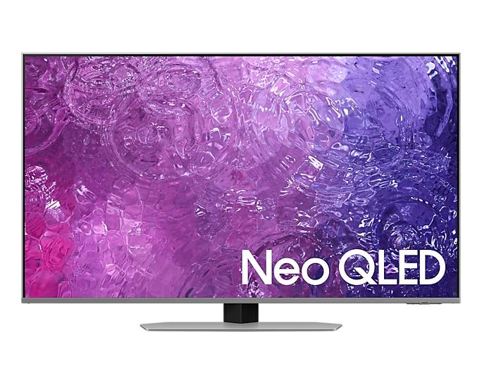TV Set SAMSUNG 65" 4K/Smart QLED 3840x2160 Wireless LAN Bluetooth Tizen Silver QE65QN92CATXXH