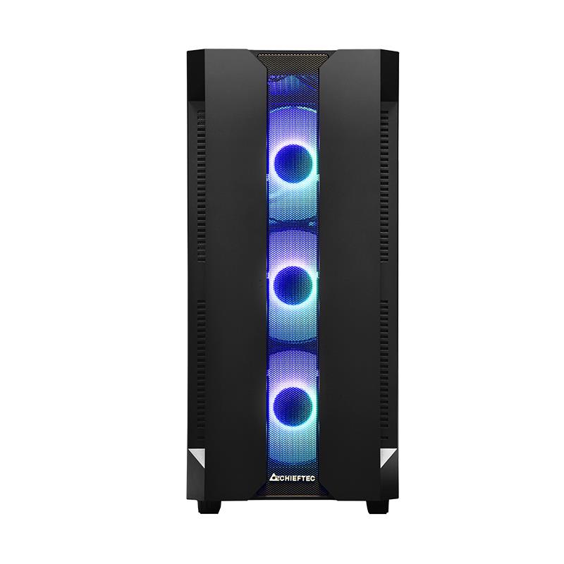 Case CHIEFTEC HUNTER MidiTower Not included ATX MiniITX Colour Black GS-01B-OP - Image 12