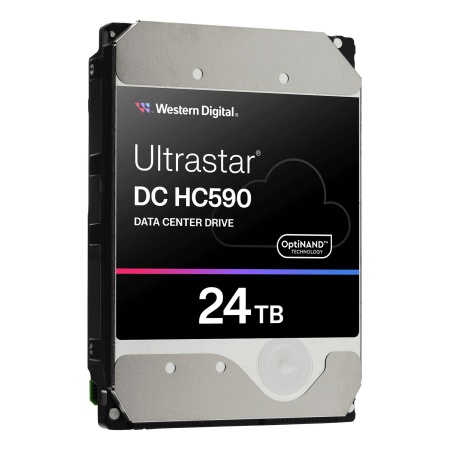 HDD WESTERN DIGITAL SAS 3.5 " 7200 RPM  24 TB WUH722624AL5204 0F59373 Ultrastar DC HC590 0F59373
