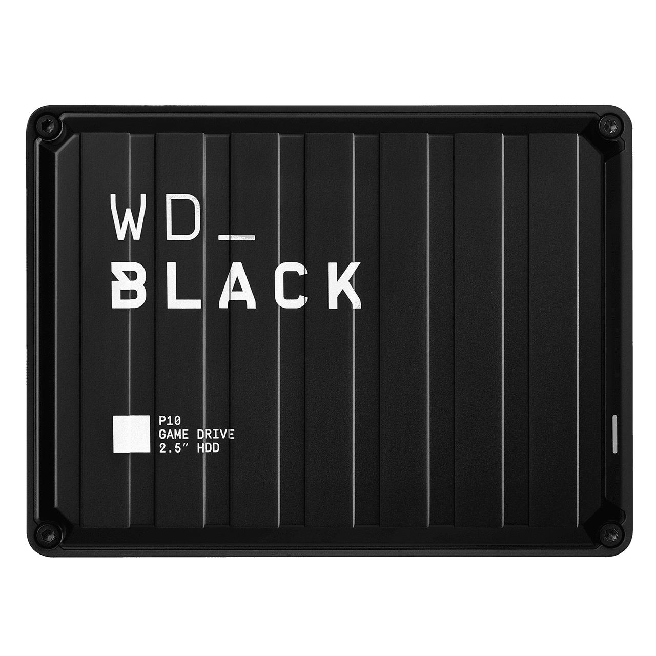 External HDD WESTERN DIGITAL P10 Game Drive 4TB USB 3.2 Colour Black WDBA3A0040BBK-WESN