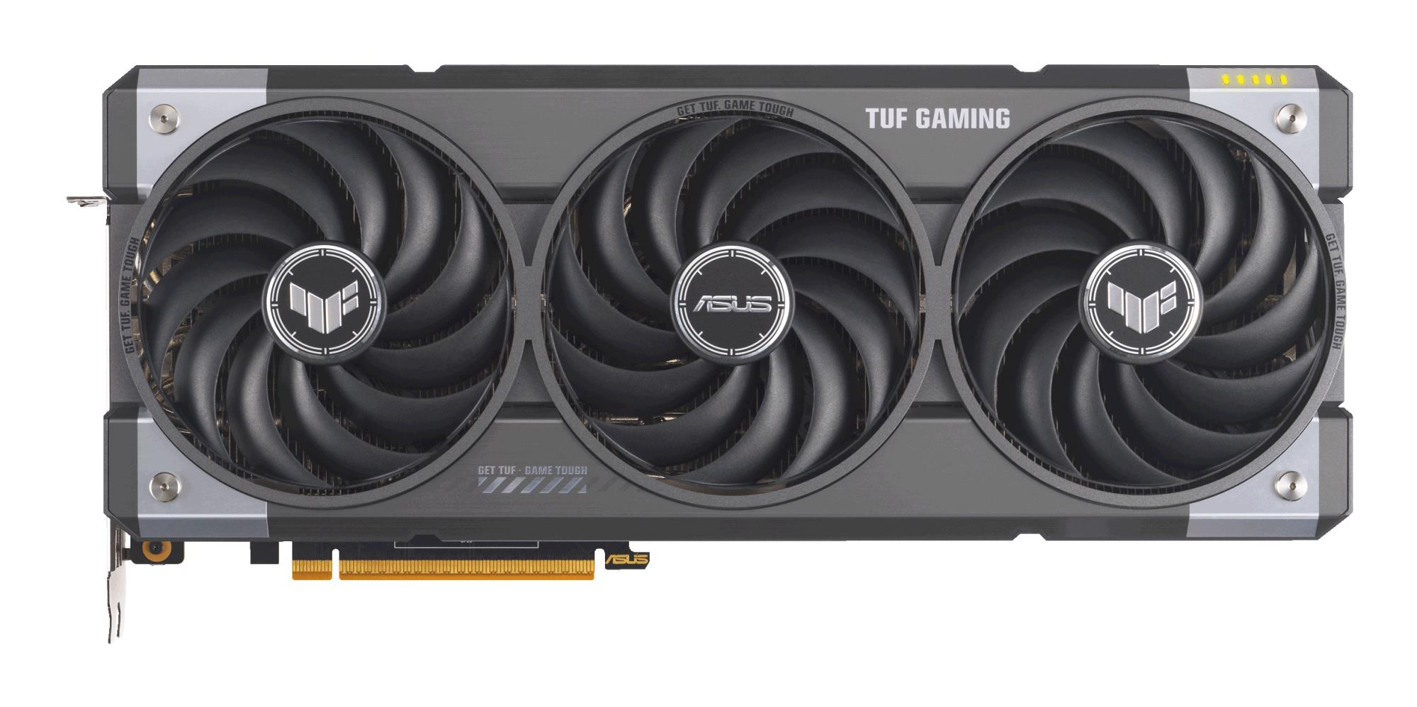 Graphics Card ASUS AMD Radeon RX 9070 16 GB GDDR6 256 bit PCIE 5.0 16x Triple slot Fansink 1xHDMI 3xDisplayPort TUF-RX9070-O16G-GAMING - Image 2
