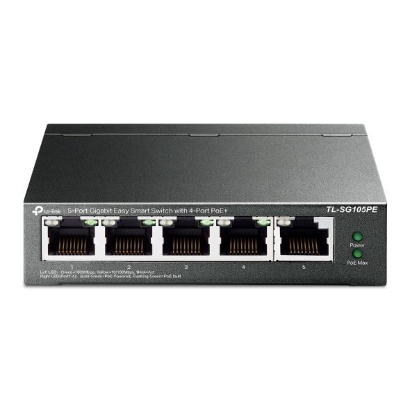 Switch TP-LINK Desktop/pedestal 5x10Base-T / 100Base-TX / 1000Base-T PoE ports 4 TL-SG105PE - Image 5