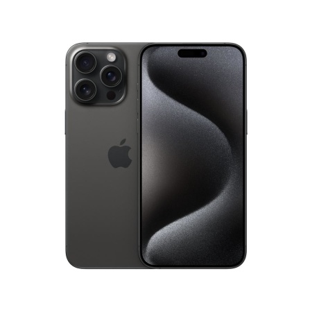 REFURB. PHONE IPHONE 15 PRO/128GB BLACK GRADE A RENEWED