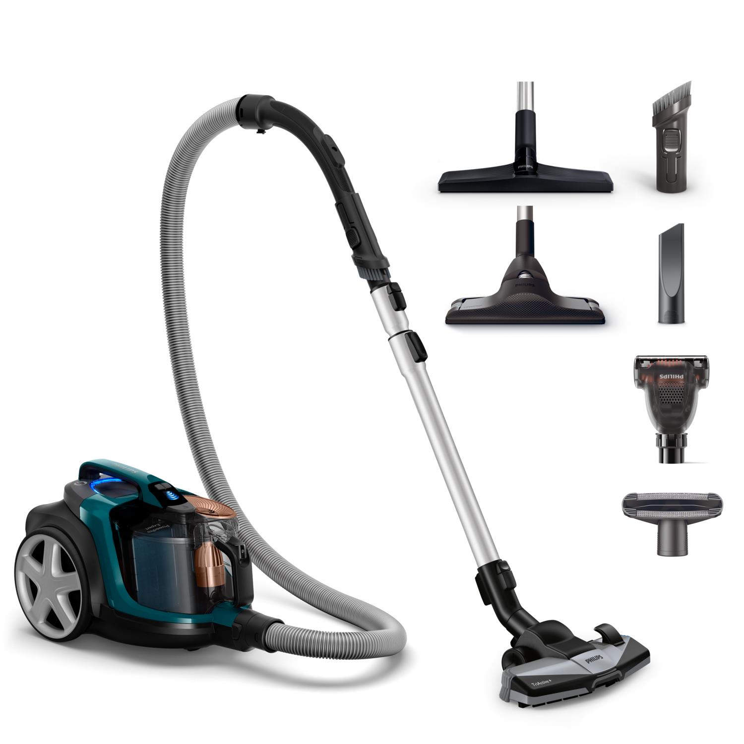 Vacuum Cleaner PHILIPS PowerPro Expert Bagless 900 Watts Capacity 2 l Noise 75 dB Green Weight 5.5 kg FC9744/09