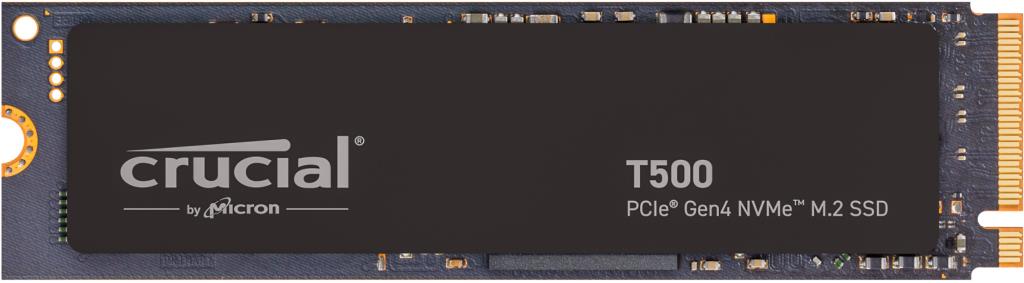 SSD CRUCIAL T500 2TB M.2 PCIe Gen4 NVMe 3D NAND Write speed 7000 MBytes/sec Read speed 7400 MBytes/sec TBW 1200 TB CT2000T500SSD8
