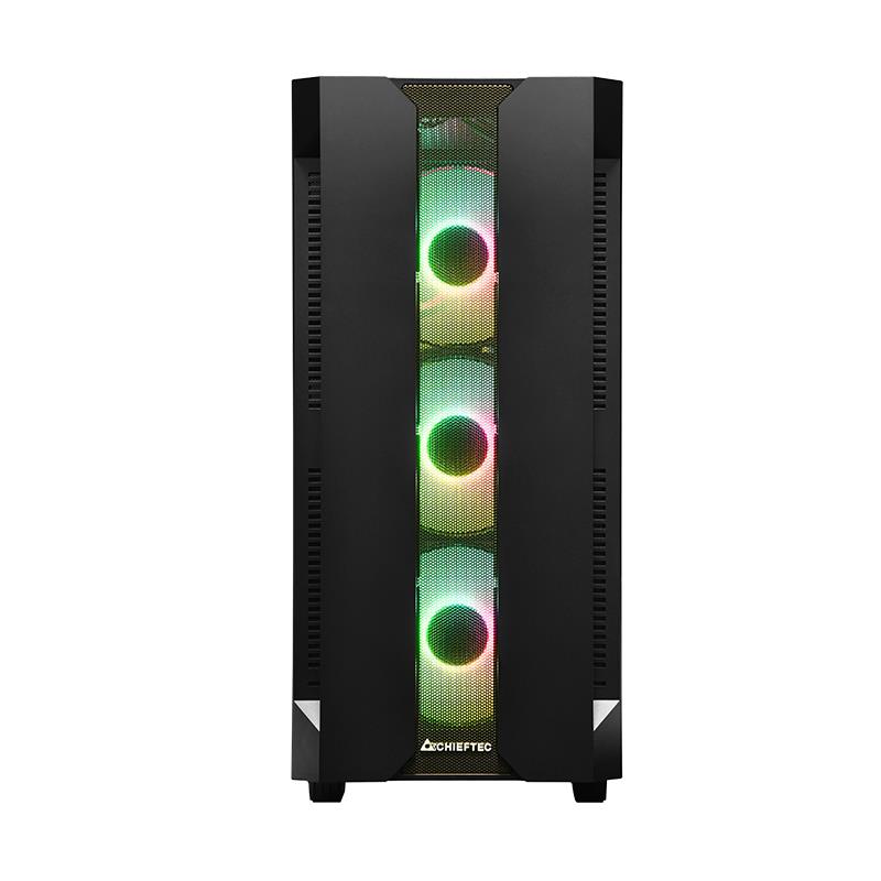 Case CHIEFTEC HUNTER MidiTower Not included ATX MiniITX Colour Black GS-01B-OP - Image 15