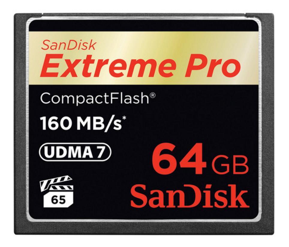 MEMORY COMPACT FLASH 64GB/SDCFXPS-064G-X46 SANDISK