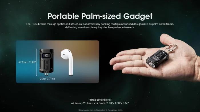 FLASHLIGHT T SERIES 600 LUMENS/TINI3 NITECORE - Image 17