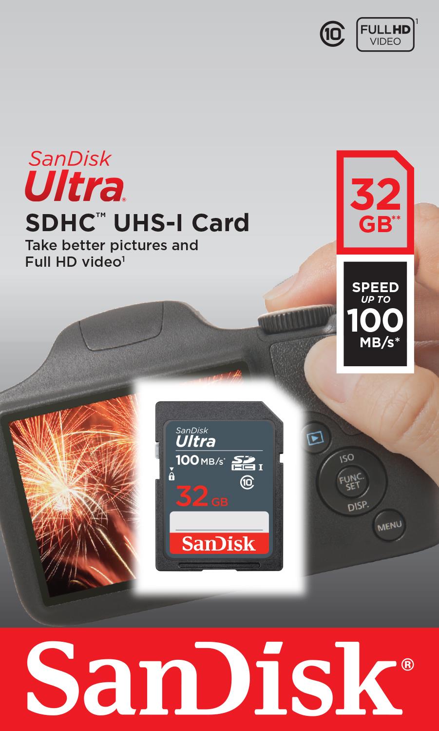 MEMORY SDHC 32GB UHS-I/SDSDUNR-032G-GN3IN SANDISK - Image 4