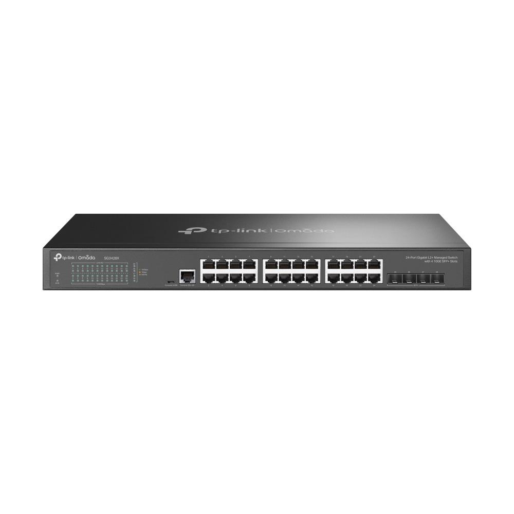 Switch TP-LINK Omada TL-SG3428X Type L2+ Rack 4xSFP+ 1xConsole TL-SG3428X