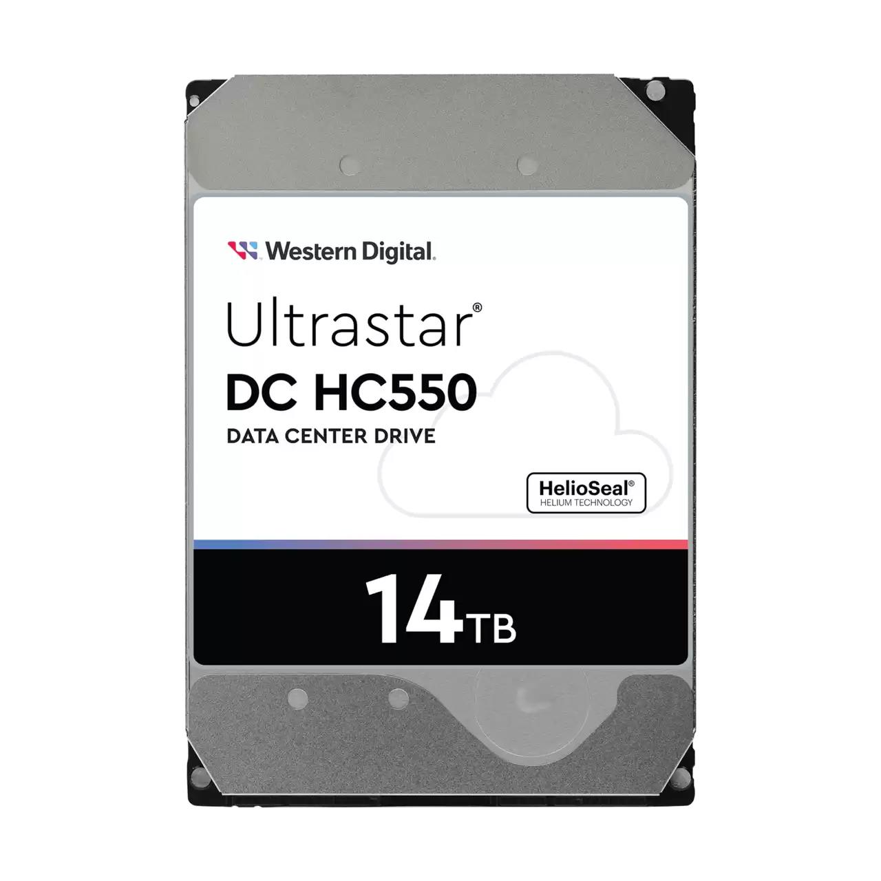 HDD WESTERN DIGITAL ULTRASTAR Ultrastar DC HC550 WUH721814AL5204 14TB SAS 512 MB 7200 rpm 3,5" MTBF 2500000 hours 0F38528
