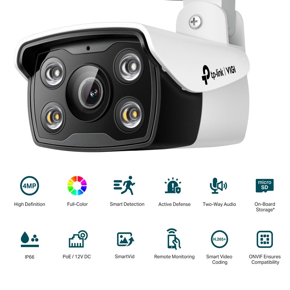 NET CAMERA BULLET H.264 4MP/VIGI C340(4MM) TP-LINK - Image 10