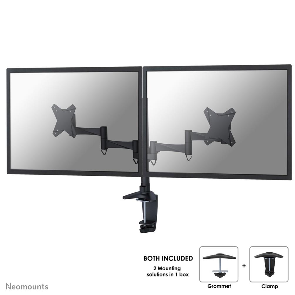 TV SET ACC DESK MOUNT 10-24"/FPMA-D1330DBLACK NEOMOUNTS - Image 2