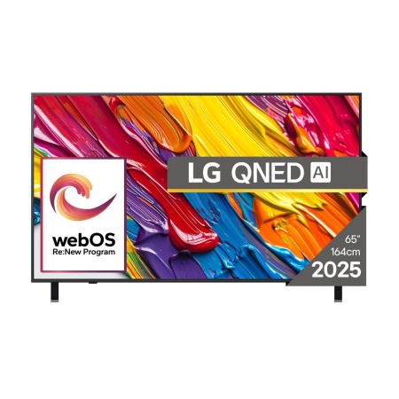 TV Set LG 65" 4K/Smart 3840x2160 Wireless LAN Bluetooth webOS 65QNED84A3C
