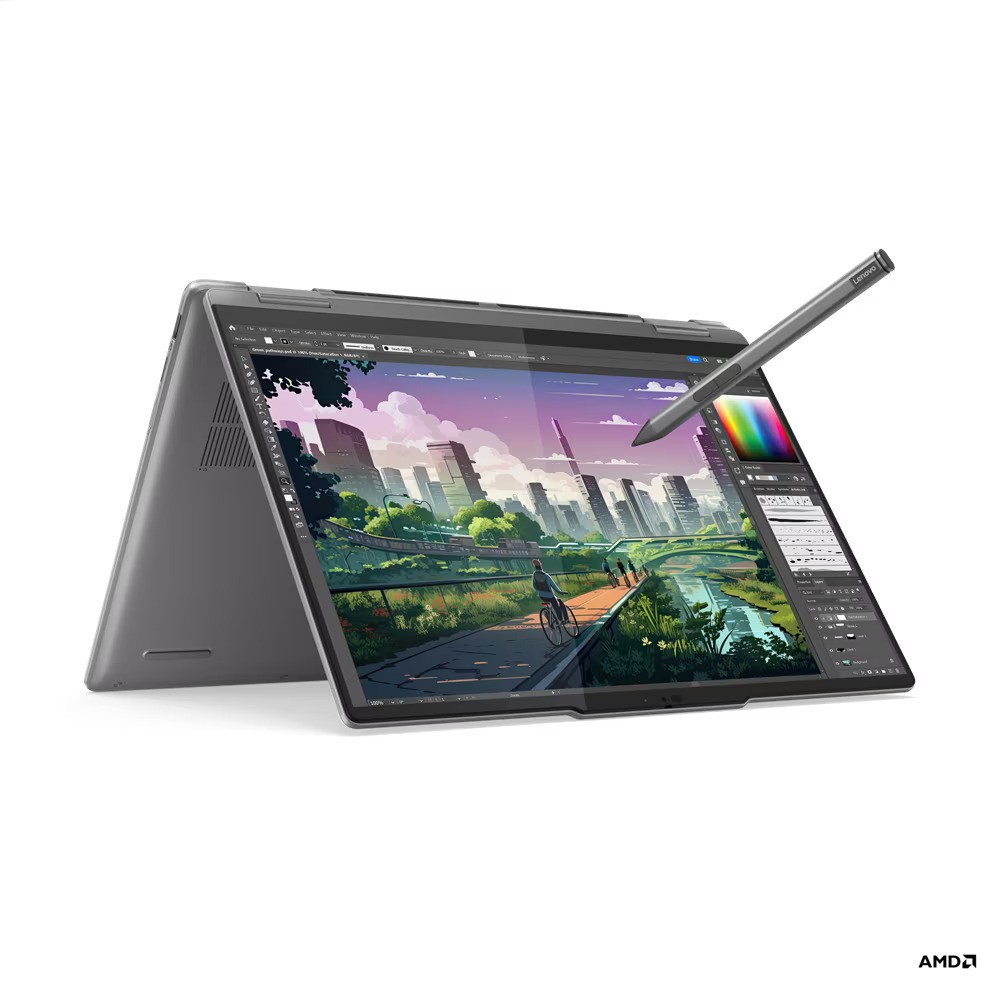 LENOVO YOGA 7 2-IN-1 RYZEN 5 8640HS/14" WUXGA (1920X1200) OLED IPS 400NITS GLOSSY/16GB/512GB SSD/W11H/ENG (ARCTIC GREY)