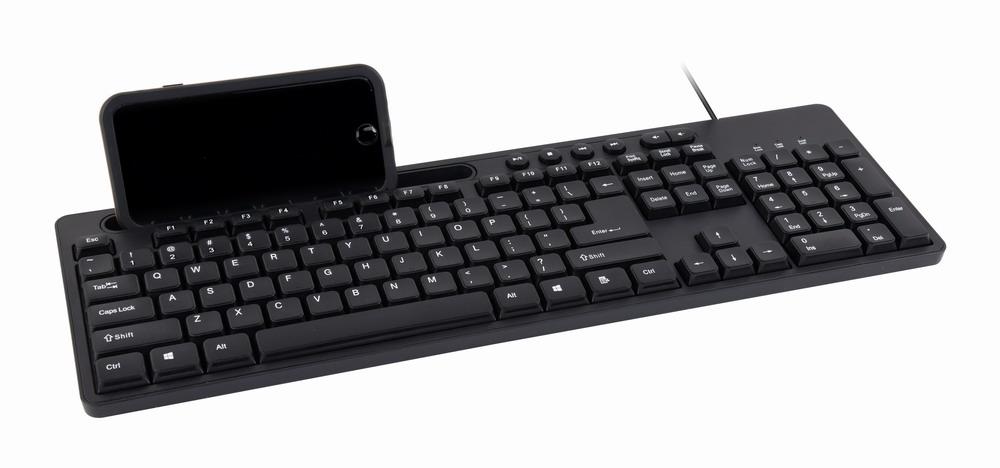 KEYBOARD MULTIMEDIA USB ENG/BLACK KB-UM-108 GEMBIRD - Image 5