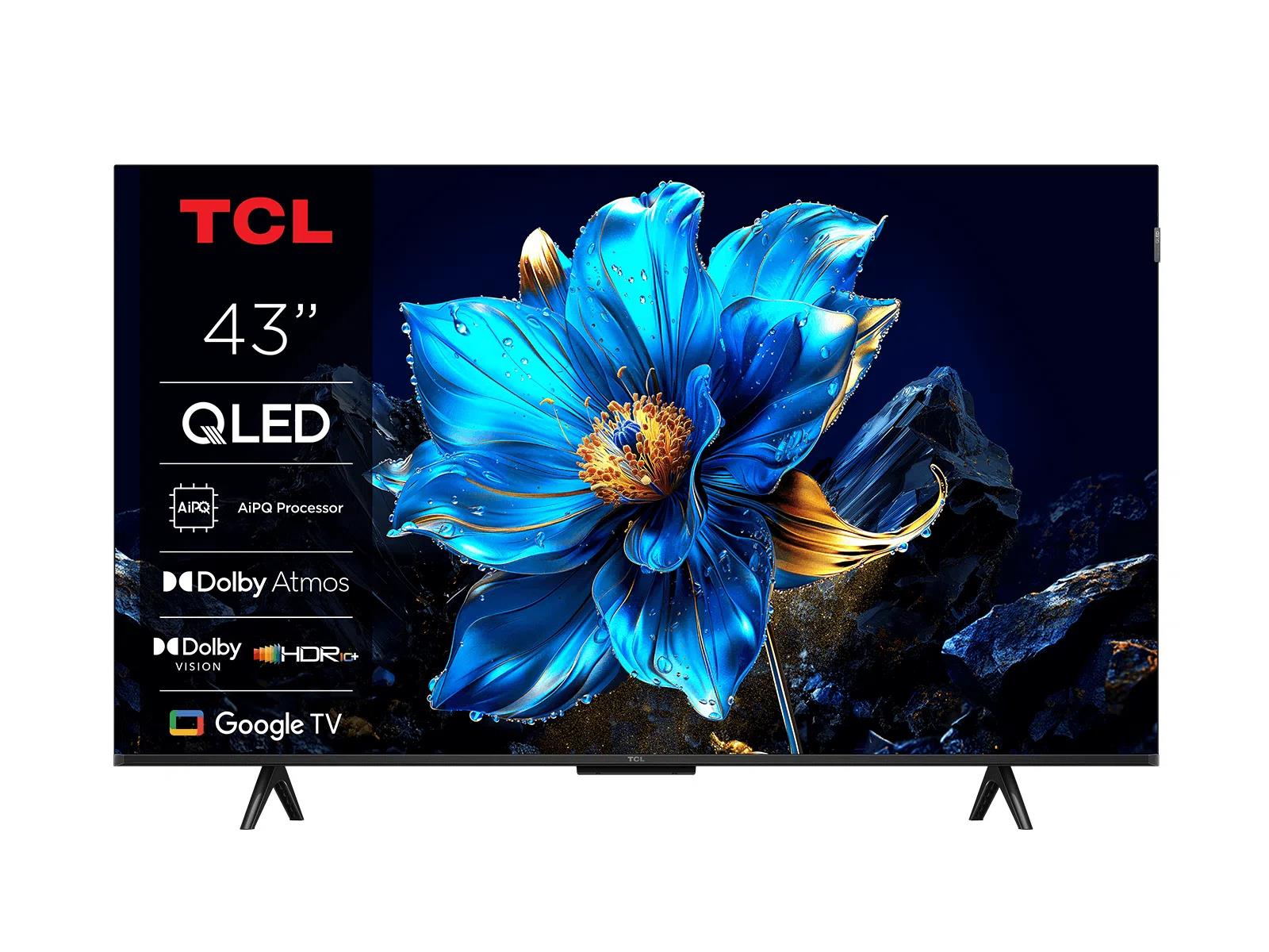 TV Set TCL 43 " 4K Ultra HD 3840 x 2160 pixels Flat 16:9 QLED 43T69C
