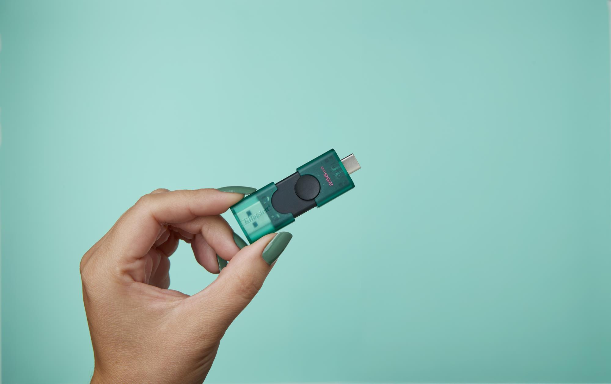 MEMORY DRIVE FLASH USB-A/USB-C/256G DUO DTDEG2/256GB KINGSTON - Image 13