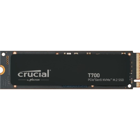SSD CRUCIAL T700 2TB M.2 PCIe Gen5 NVMe TLC Write speed 11800 MBytes/sec Read speed 12400 MBytes/sec TBW 1200 TB CT2000T700SSD3
