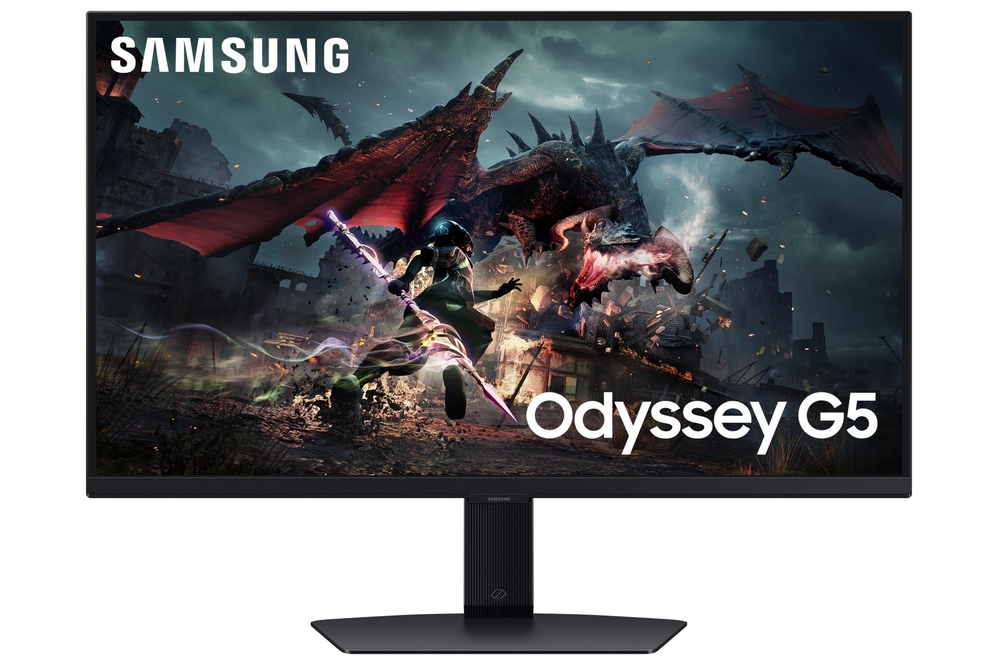 LCD Monitor SAMSUNG 27" Gaming Panel IPS 2560x1440 16:9 180Hz 1 ms Swivel Pivot Height adjustable Tilt Colour Black LS27DG500EUXEN