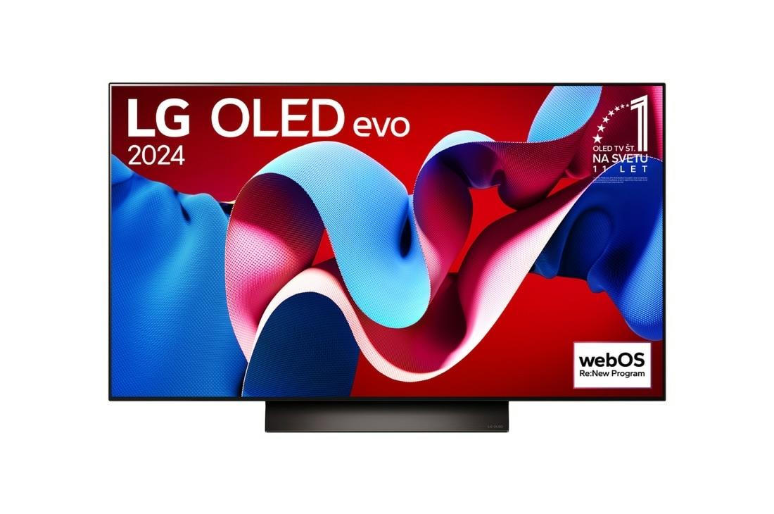 TV Set LG 48" OLED/4K/Smart 3840x2160 Wireless LAN Bluetooth webOS OLED48C41LA