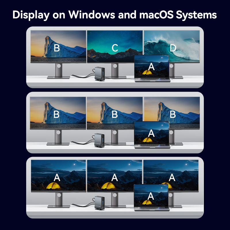 NB ACC DOCKING STATION 15IN1/USB-C MST TPUH0 VENTION - Image 6
