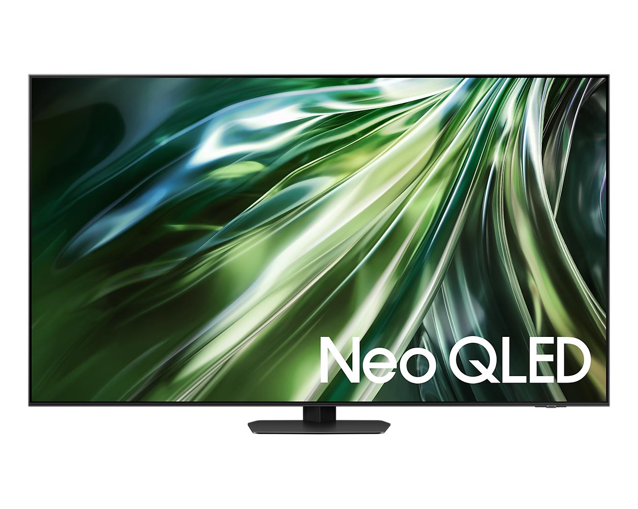 TV Set SAMSUNG 55" 4K/Smart QLED 3840x2160 Wireless LAN Bluetooth Tizen Black QE55QN90DATXXH