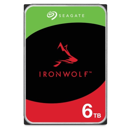 HDD SEAGATE IronWolf 6TB SATA 256 MB 5400 rpm Discs/Heads 4/8 3,5" ST6000VN006