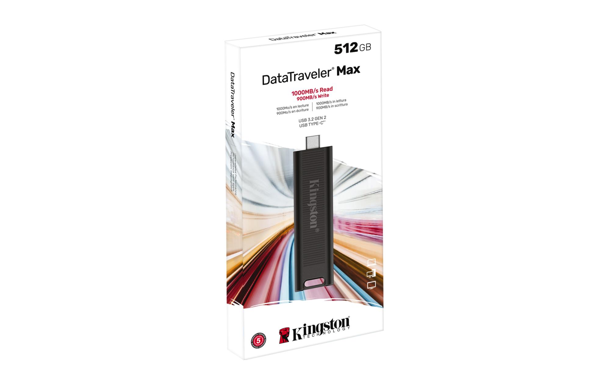MEMORY DRIVE FLASH USB3.2/512GB DTMAX/512GB KINGSTON - Image 13