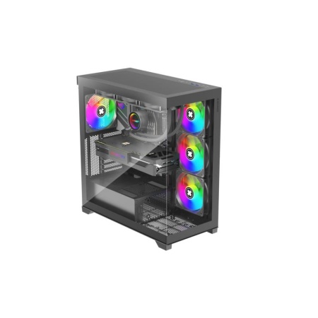 Case XILENCE ATX/micro ATX/Mini-ITX Black Midi Tower PC X818.ARGB