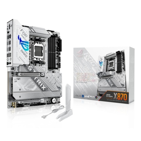 Mainboard ASUS AMD X870 SAM5 ATX Memory DDR5 Memory slots 4 1xPCI-Express 4.0 16x 1xPCI-Express 5.0 16x 4xM.2 1xHDMI 1xDisplayPort 1xAudio-In 1xAudio-Out 4xUSB 3.0 5xUSB 3.1 1xUSB-C 2xUSB4 1xOptical S/PDIF 90MB1IF0-M0EAY0