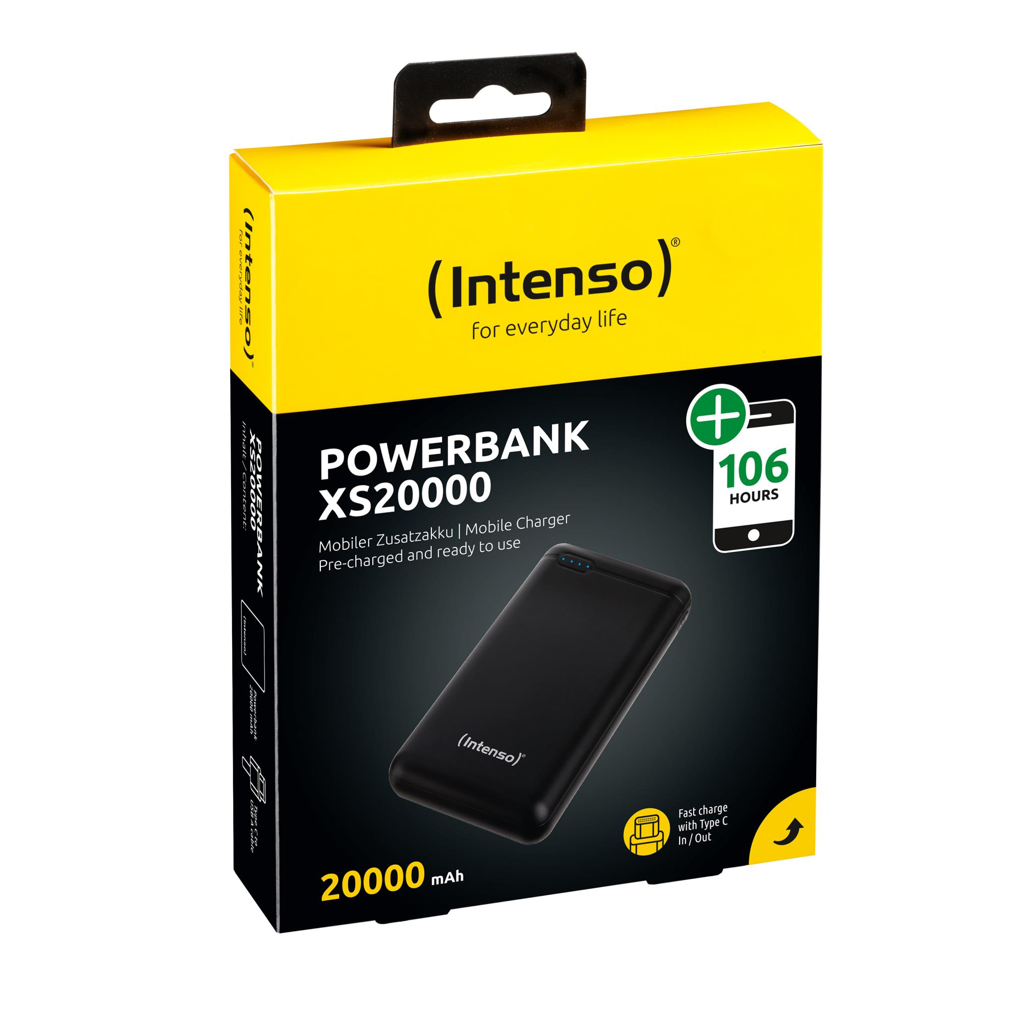 POWER BANK USB 20000MAH/BLACK XS20000 INTENSO - Image 5
