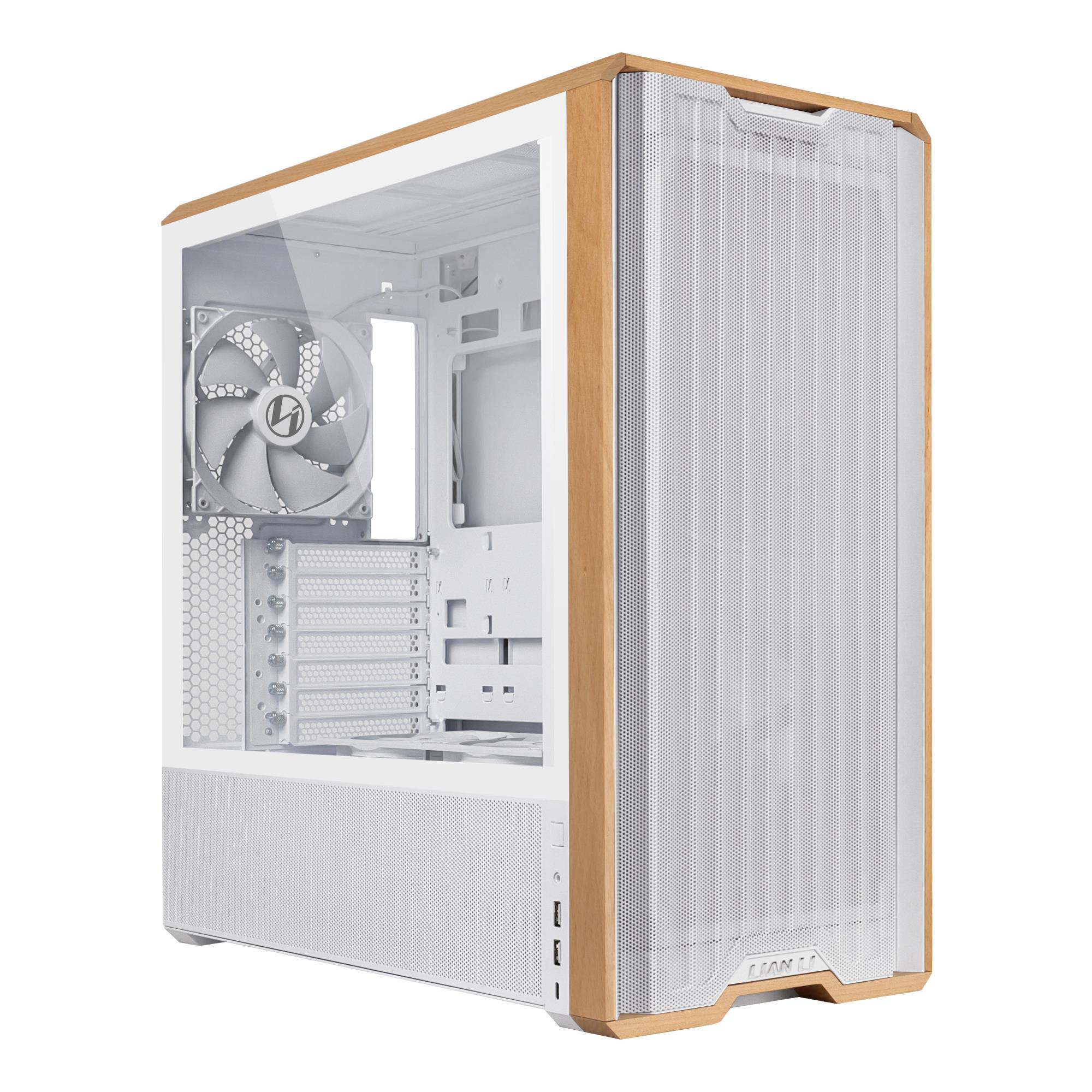 Case LIAN LI ATX/micro ATX/EATX/SSI EEB White Midi Tower LANCOOL 217 G99.LAN217W.00