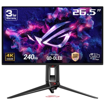 Monitor ASUS 26.5 " 3840 x 2160 pixels 4K Ultra HD Native aspect ratio 16:9 QD-OLED Flat 90LM0B30-B01971